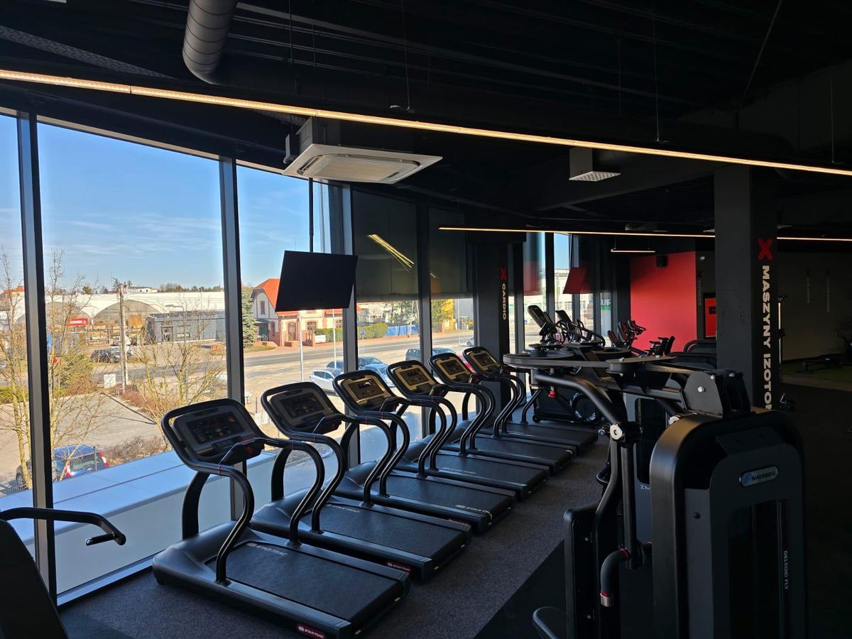 Klub Xtreme Fitness — strefa cardio